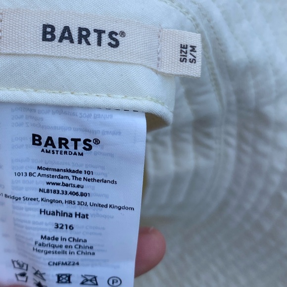 Bart’s Recycled Cotton Bucket Hat HUAHINA HAT:Cottage/Quiet Luxury/Beach/Travel - Picture 5 of 10